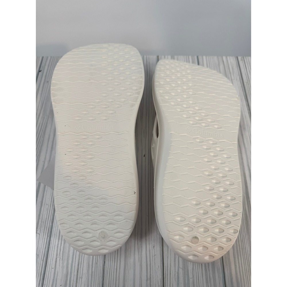 Columbia Women's Ramble‎ Flip Sandals Graphite White Size 10 Platform Comfort - Picture 3 of 9
